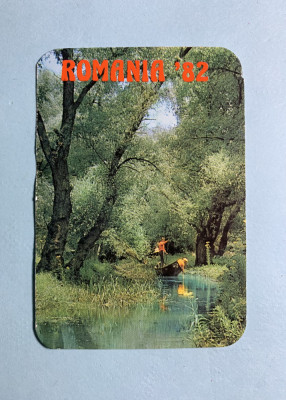 Calendar 1982 Delta Dunării foto