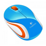 Logitech Wireless Mouse M187, USB, Blue