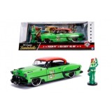 DC Bombshells 1953 Chevy Bel Air Hard Top, macheta auto 1:24, Jada Toys