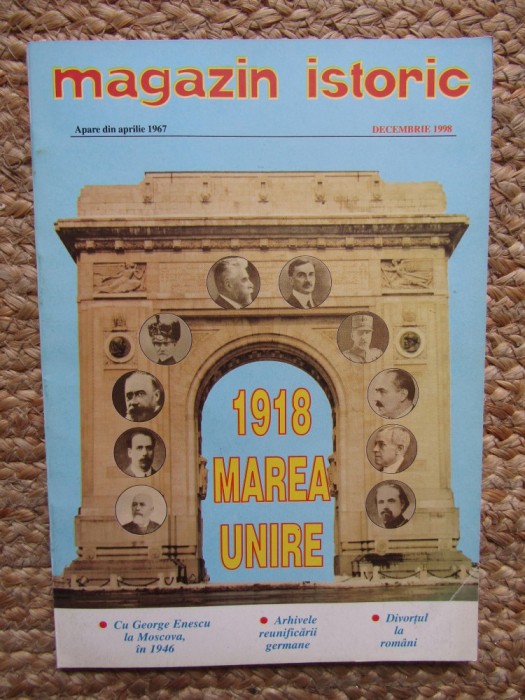 Magazin Istoric, Nr. 12 - DECEMBRIE 1998