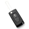 Citroen / Peugeot 307 - Carcasa tip cheie briceag cu 2 butoane, lama VA2-SH2 fara suport baterie Best CarHome, Carguard