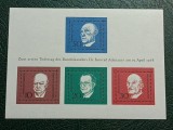 Germania 1968 - personalitati, bloc neuzat