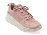 Cumpara ieftin Pantofi sport SKECHERS roz, BOBS B FLEX HI, din material textil