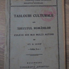 TABLOURI CULTURALE DIN TRECUTUL ROMANILOR CULESE DIN MAI MULTI AUTORI-ST.O. IOSIF