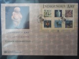 ONU-ARTA INDIGENA-SET 3 BUC.FDC - ALE CELOR 3 ADMINISTRATII POSTALE, Nestampilat