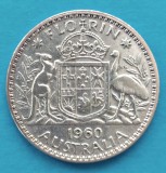 AUSTRALIA 1 FLORIN 1960 ARGINT STARE EXCELENTA, Europa