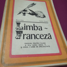 LIMBA FRANCEZA CLASA IX MARCEL SARAS 1969