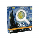 Micro Puzzle Londji 600 piese - Noaptea instelata Van Gogh