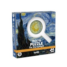 Micro Puzzle Londji 600 piese - Noaptea instelata Van Gogh