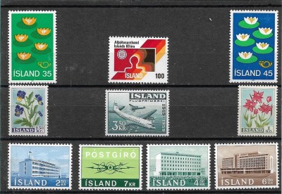 C5936 - Timbre nestampilate MNH Islanda foto