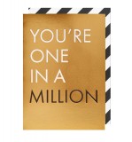 Felicitare - You&rsquo;re One In A Million | Lagom Design