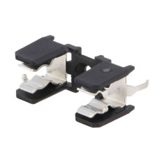 Suport clema sigurante cilindrice montare THT 5x20mm 10A SCHURTER