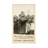 Regina Maria și regele Ferdinand &icirc;n turneul transilvănean, fotografie de epocă, 1919, fotograf Merl La Voy