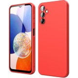 Husa de protectie, flippy, pentru samsung galaxy a15, liquid silicone, cu microfibra pe interior, protectie antisoc, compatibil incarcare wireless, ro