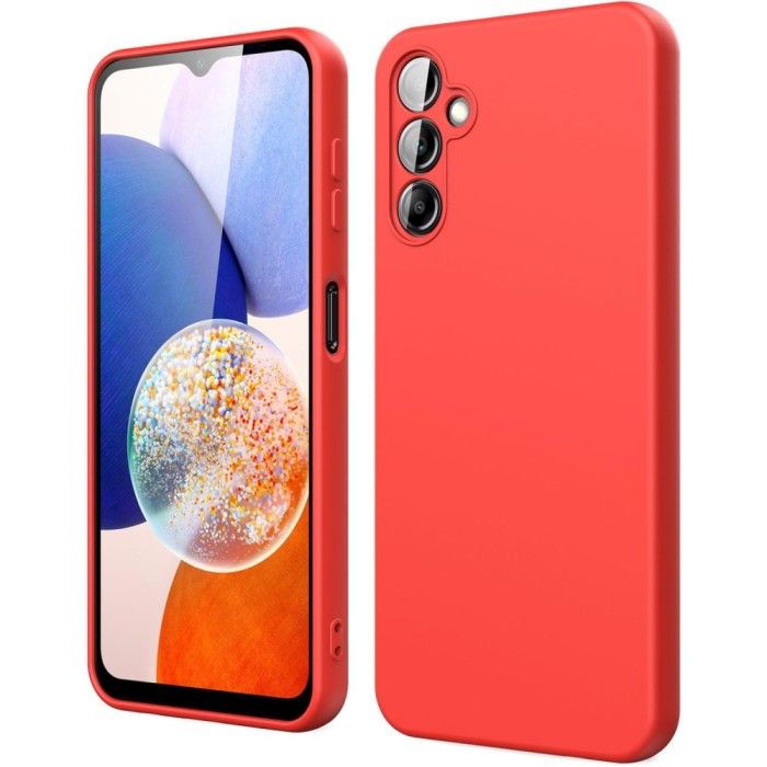 Husa de protectie, flippy, pentru samsung galaxy a15, liquid silicone, cu microfibra pe interior, protectie antisoc, compatibil incarcare wireless, ro