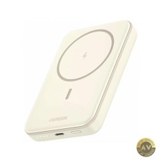 Baterie Externa Wireless UGREEN PB561 10000mAh 20W PD + FQI 1 x QI - 1 x USB-C Bej