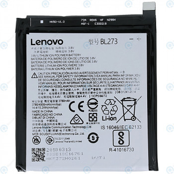 Baterie Lenovo K6 Note BL273 4000mAh foto