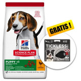 Cumpara ieftin Hill&amp;#039;s Science Plan Canine Puppy Medium Chicken 18 kg + Tickless Pet GRATIS, Hill&#039;s