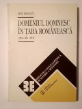 Ion Donat - Domeniul domnesc &icirc;n Țara Rom&acirc;nească (sec. XIV-XVI)