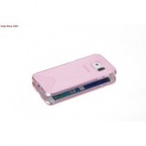 Husa Ultra Slim Caddy Roz Samsung Galaxy J1 (J100) - Protectie Telefon Premium