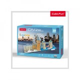 Cubic Fun - Puzzle 3D Londra 107 Piese, CubicFun