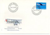 ELVETIA 1969, FDC, Aviatie, DH - 3, Europa