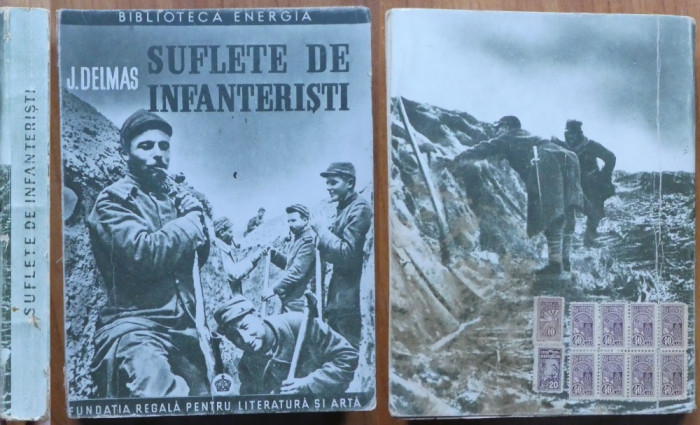 J. Delmas , Suflete de infanteristi , 1946 , primul razboi mondial