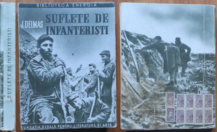 J. Delmas , Suflete de infanteristi , 1946 , primul razboi mondial