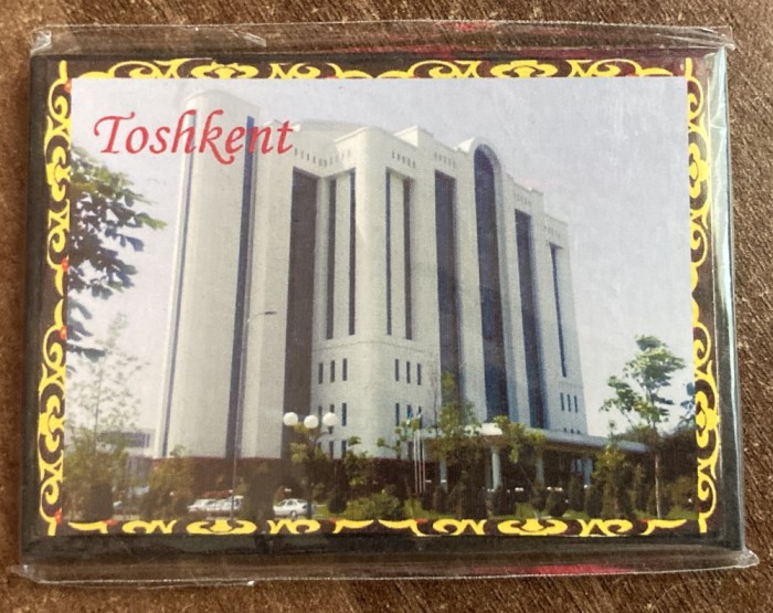 D5 - Magnet frigider - tematica turism - Uzbekistan 6