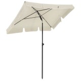 SONGMICS Umbrela terasa gradina sau plaja, cu inclinare, 200x125cm, bej Household NewTrend