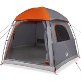 Cumpara ieftin Cort familie Igloo pentru 6 persoane gri/portocaliu impermeabil