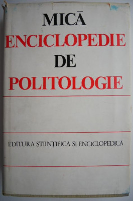 Mica enciclopedie de politologie foto