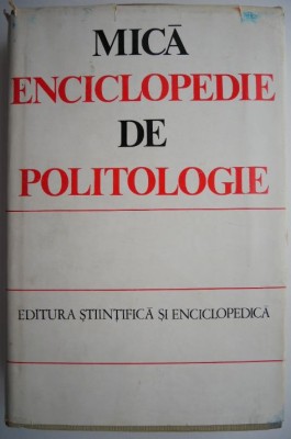 Mica enciclopedie de politologie foto