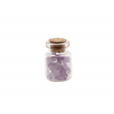 Sticla cu cristale naturale ametist lavanda chips 3-5mm 3cm, Stonemania Bijou