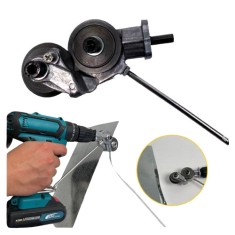 Adaptor taiere tabla si fier, Pousbo&reg;, metal, multifunctional, portabil, 200x100x20mm