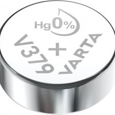 Baterie pentru ceas, 1.55V, 12mAh, oxid de argint, V379 / SR63 Varta, set 10 bucati