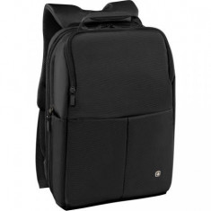 Wenger Reload 14 inch Laptop Backpack with Tablet Pocket, Black