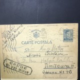 CP01 Carte postala veche 1941 Arad - Timisoara stampila rara slogan militar CREDE SI VEI BIRUI WW2