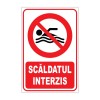 Indicator Scăldatul Interzis
