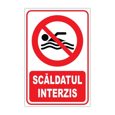Indicator Scăldatul Interzis foto