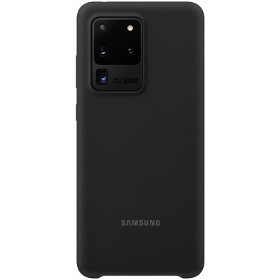 Husa TPU Samsung Galaxy S20 Ultra G988 / Samsung Galaxy S20 Ultra 5G G988, Neagra EF-PG988TBEGEU foto
