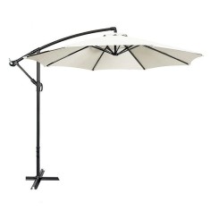 Umbrela de gradina reglabila, diametru 300 cm, suport tip picior, impermeabila,
