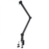 Pulse Boom-Arm suport de microfon negru cu prindere de birou MBA001