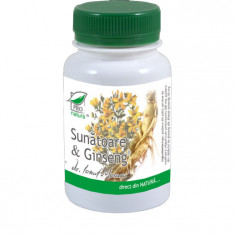 Sunatoare si Ginseng 150 capsule Medica