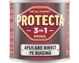 Email 3 in 1 pentru metal, aplicare directa pe rugina, maro inchis 2.5 L
