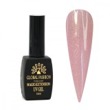 Cumpara ieftin Gel UV cu sclipici, Magic-Extension, Global Fashion, 12 ml, Roz, G07