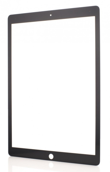 Geam Sticla + OCA iPad Pro 2, 12.9 (2017) A1670, A1671, A1821, Negru