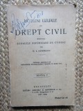 Notiuni uzuale de drept civil pentru scoalelor superioare de comert-M.A.Dumitrescu