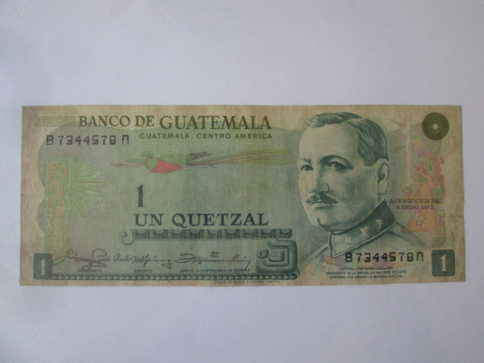 Guatemala 1 Quetzal 1978