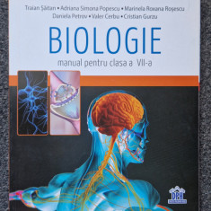 BIOLOGIE MANUAL PENTRU CLASA A VII-A - Saitan, Popescu